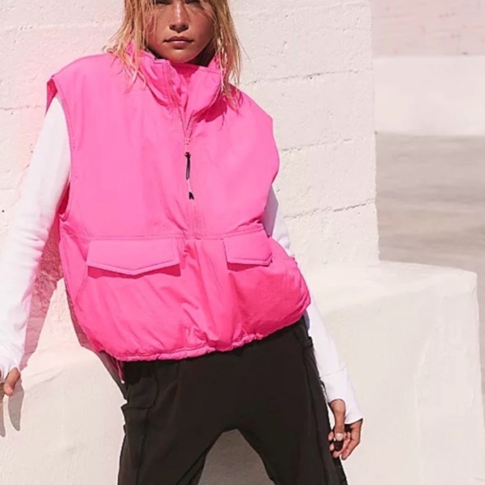 Free People Movement Off The Bleachers Vest - Picture 2 of 16